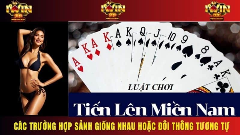 Các trường hợp sảnh giống nhau hoặc đôi thông tương tự nhau thì sẽ xét theo chất