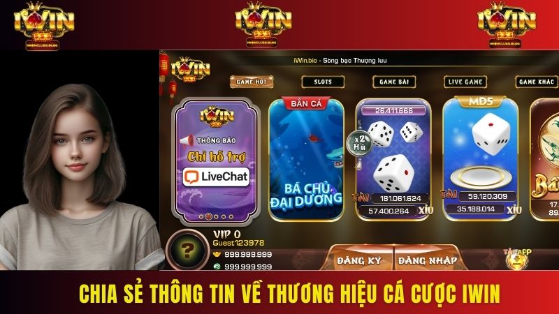 chia sẽ thông tin về thương hiệu game bài iwin