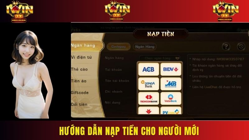 Hướng dẫn nạp tiền nhanh gọn chỉ với 3 bước 
