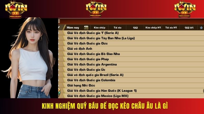 Bí quyết tham gia kèo châu Âu là gì