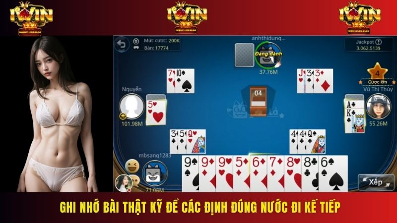 Ghi nhớ bài thật kỹ để các định đúng nước đi kế tiếp