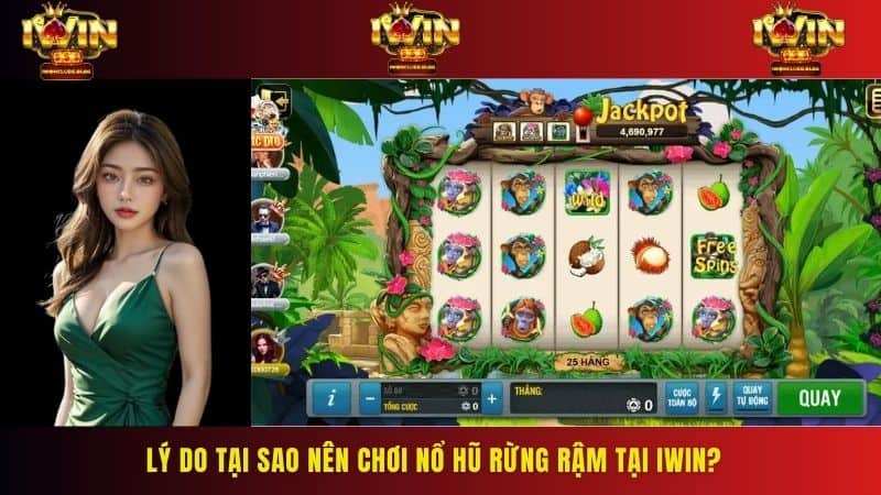 Tham gia chơi nổ hũ Rừng Rậm có rất nhiều ưu điểm so với game khác