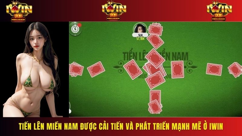 Tiến lên miền Nam được cải tiến và phát triển mạnh mẽ ở cổng game trực tuyến