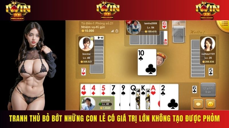 Tranh thủ bỏ bớt những con lẻ có giá trị lớn không tạo được phỏm